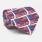Tag der glücklichen Unabhängigkeit Krawatte (Gerollt)