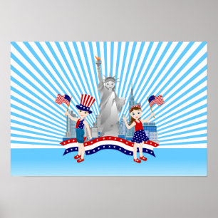 Tag der glücklichen Unabhängigkeit Poster