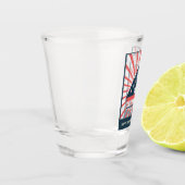 Tag der glücklichen Unabhängigkeit Schnapsglas (Links)