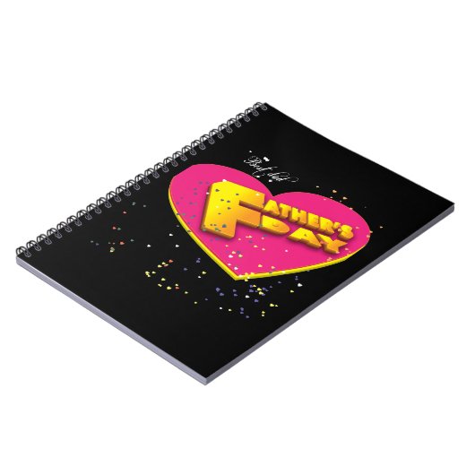 Tag der glücklichen Väter 2023 Notizblock (Linke Seite)