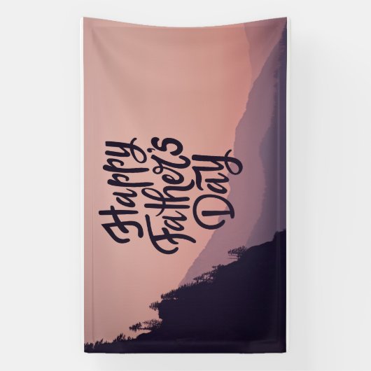 Tag der glücklichen Väter Banner (Vertikal)