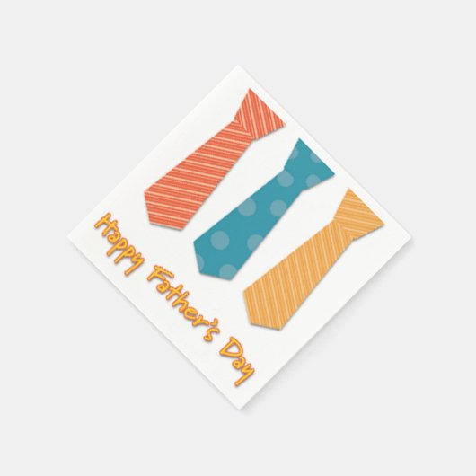 Tag der glücklichen Väter Serviette (Ecke)