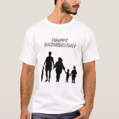 Tag der glücklichen Väter T-Shirt (Vorderseite)