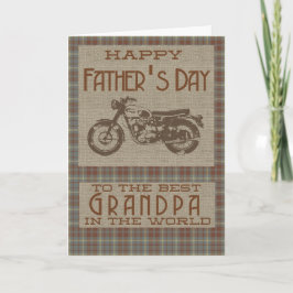Tag der glücklichen Väter zum besten Großvater der Karte