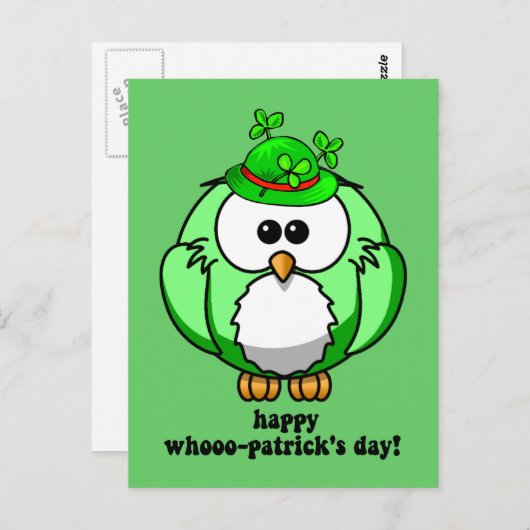 Tag der glücklichen Wildtiere Postkarte (Vorne/Hinten)