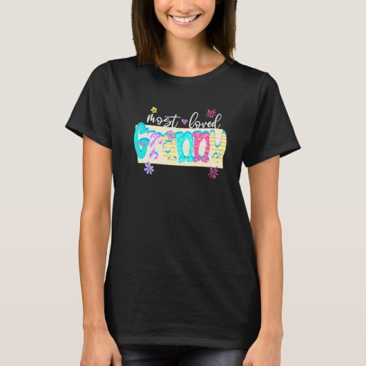 Tag der glücklichsten Großmutter T-Shirt (Vorderseite)