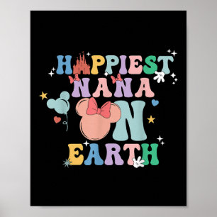 Tag der glücklichsten Mütter der Mama Nana auf der Poster