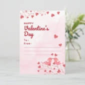 Tag der Glücksträhne Feiertagskarte (Stehend Vorderseite)