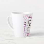 Tag der Glücksträhne Milchtasse (Linke Ecke)