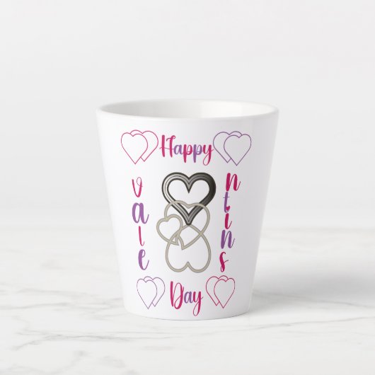 Tag der Glücksträhne Milchtasse (Vorderseite)