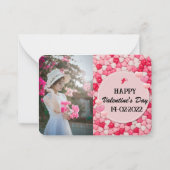 Tag der Glücksträhne Mitteilungskarte (Vorderseite)