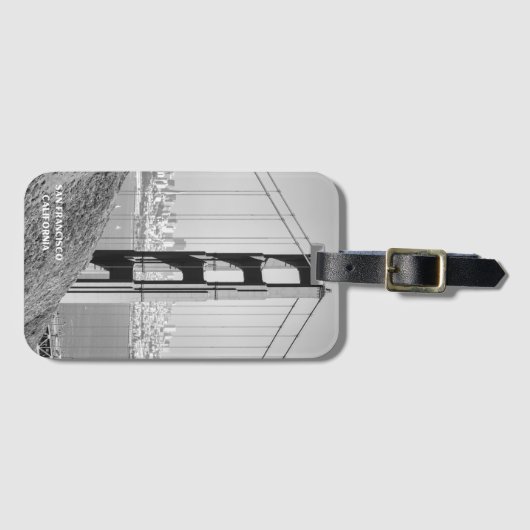 Tag der Golden Gate Bridge Gepäckanhänger (Vorderseite (Horizontal))