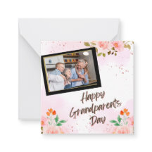 Tag der Großeltern in Weiß und Rosa