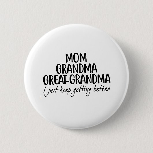 Tag der Großmütter der Mama Oma Button (Vorderseite)