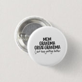 Tag der Großmütter der Mama Oma Button (Vorne & Hinten)