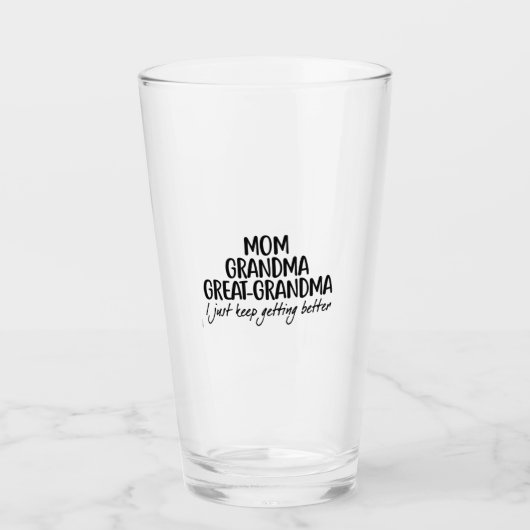 Tag der Großmütter der Mama Oma Glas (Vorderseite)