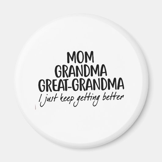 Tag der Großmütter der Mama Oma Magnet (Vorne)