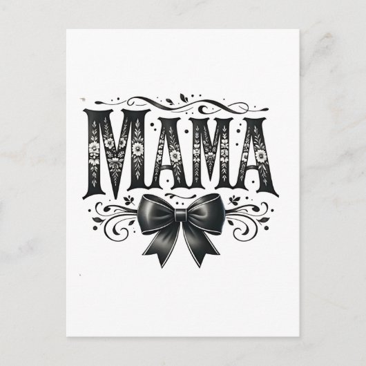 Tag der Großmütter der Mama Oma Postkarte (Vorderseite)