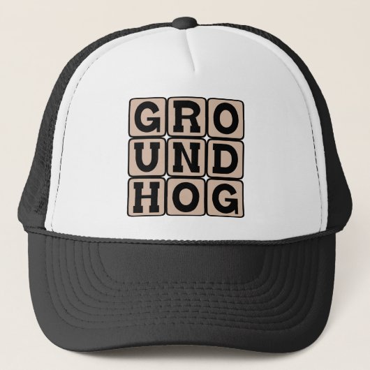 Tag der Groundhog, Urlaub Truckerkappe (Vorderseite)