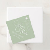 Tag der grünen und botanischen Diamanten Geschenkanhänger (Beispiel)