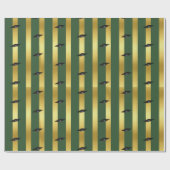 Tag der Grünen Uni Abschluss Geschenkpapier (Flach)