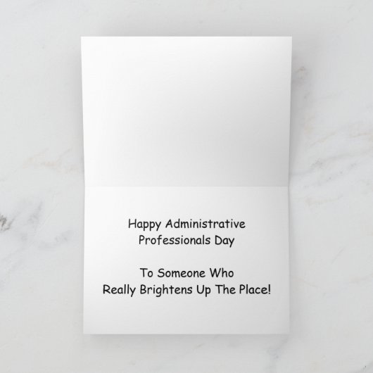 Tag der guten Verwaltungspraxis Karte (Innenseite)