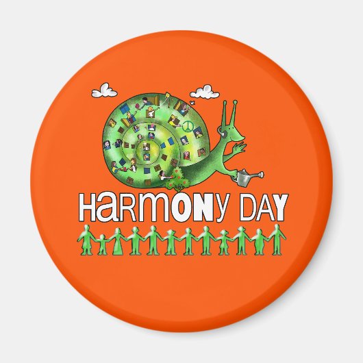 Tag der Harmonie Magnet (Vorne)