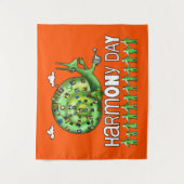 Tag der Harmonie Wandteppich (Vorderseite)