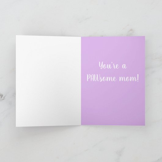 Tag der Heiligen Bernard-Mutter Karte (Innenseite)