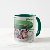 Tag der Heiligen Patrick, Vintag Tasse (VorderseiteRechts)