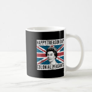 Tag der Hochzeit am 4. Juli in Großbritannien Kaffeetasse