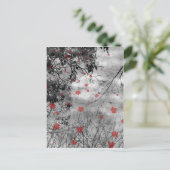 Tag der Hochzeit des Roten Briefes Ankündigungspostkarte (Stehend Vorderseite)