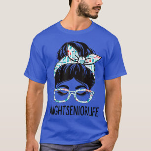 Tag der Hochzeit Frauen Messy Bun T-Shirt