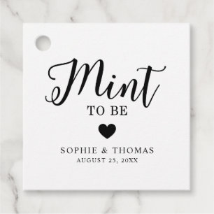 Tag der Hochzeitsnacht zu Gunsten Geschenkanhänger
