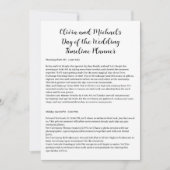 Tag der Hochzeitzeitspaare Einladung (Vorderseite)