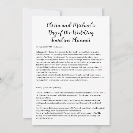 Tag der Hochzeitzeitspaare Einladung (Vorderseite)