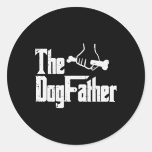 Tag Der Hund Vater Funny Movie Pub Fur Papa Vater Runder Aufkleber