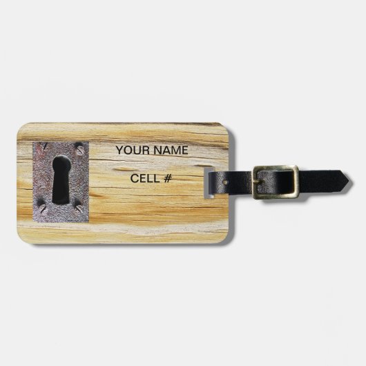 Tag der Immobilie Gepäckanhänger (Vorderseite horizontal)