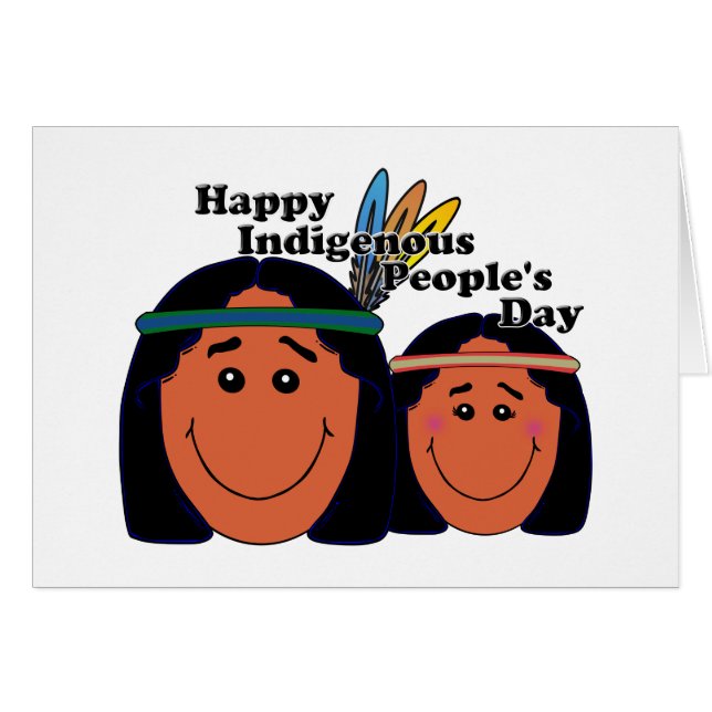 Tag der indigenen Völker (Vorderseite (Horizontal))