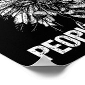 Tag der indigenen Völker nicht Kolumbus-Tag Poster (Ecke)