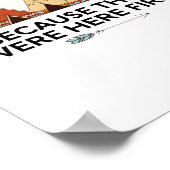 Tag der indigenen Völker waren sie hier erste indi Poster (Ecke)