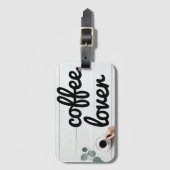 Tag der Kaffeepause Gepäckanhänger (Vorderseite Vertikal)