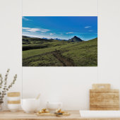 Tag der Klarheit am Laugavegur Poster (Küche)