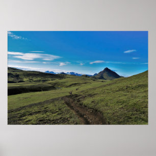 Tag der Klarheit am Laugavegur Poster