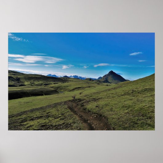 Tag der Klarheit am Laugavegur Poster (Vorne)