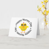 Tag der Krankenschwester Karte (Gelbe Blume)