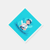 Tag der Krankenschwester / Woche der Krankenpflege Serviette (Ecke)