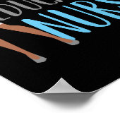 Tag der Krankenschwestern der Krankenschwester in  Poster (Ecke)