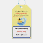 Tag der Kreuzfahrt Geschenkanhänger (Vorderseite)