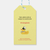 Tag der Kreuzfahrt Geschenkanhänger (Rückseite)